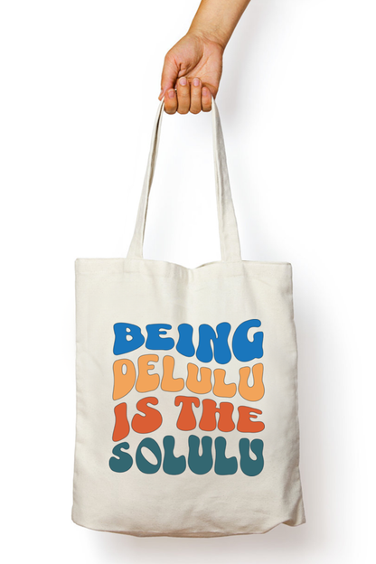 Delulu Dazzle Tote Bag