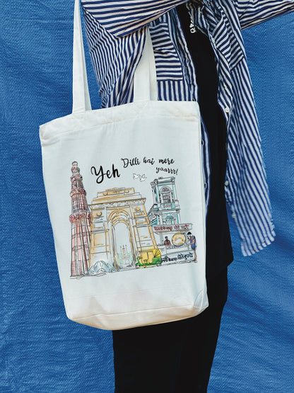 Delhi City Tote bag