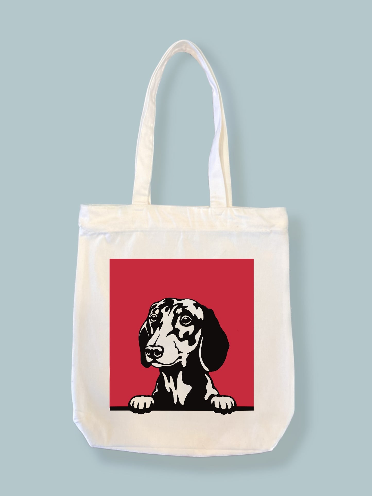 Dachshund Charm Tote Bag