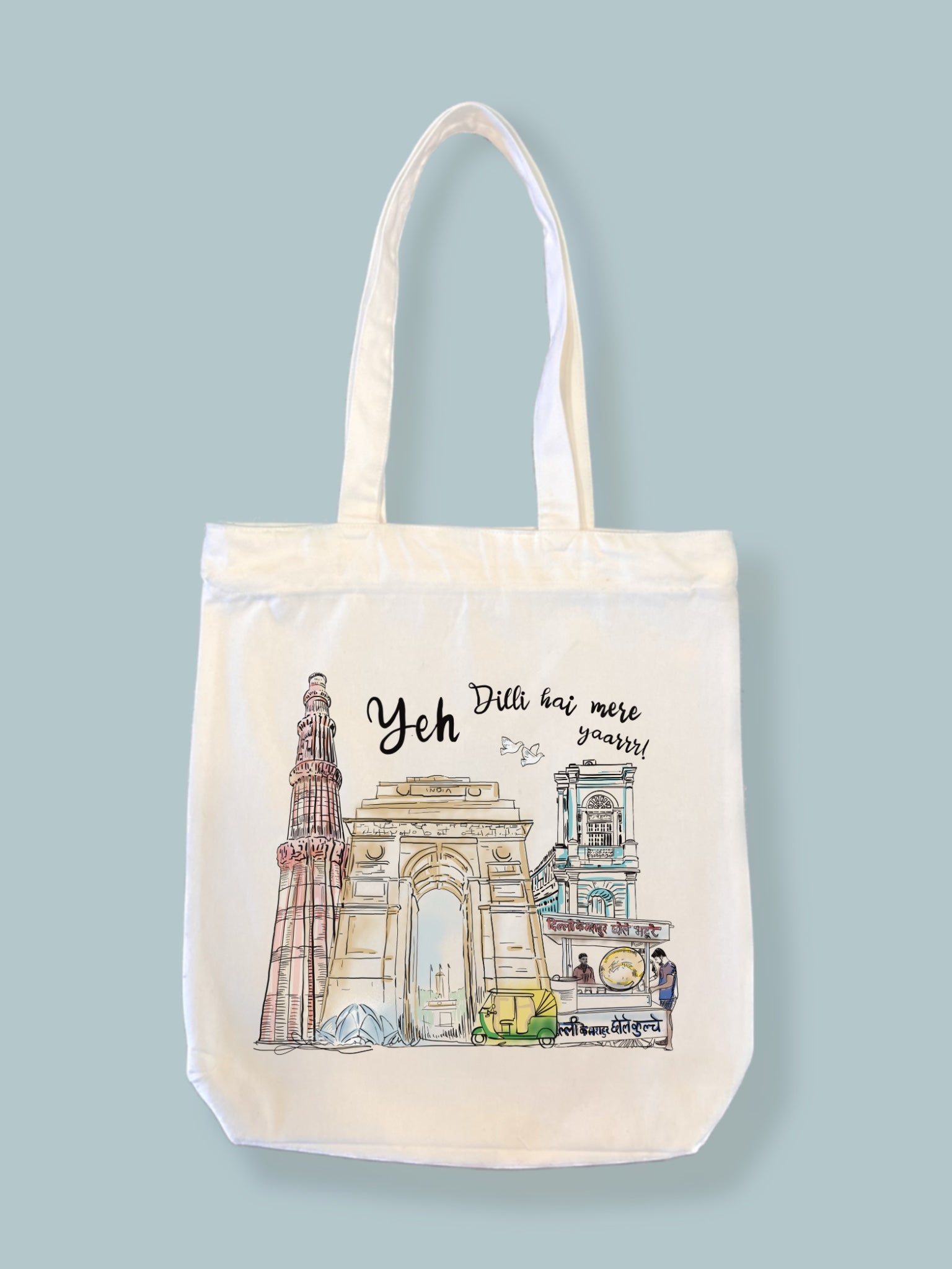 Delhi City Tote bag