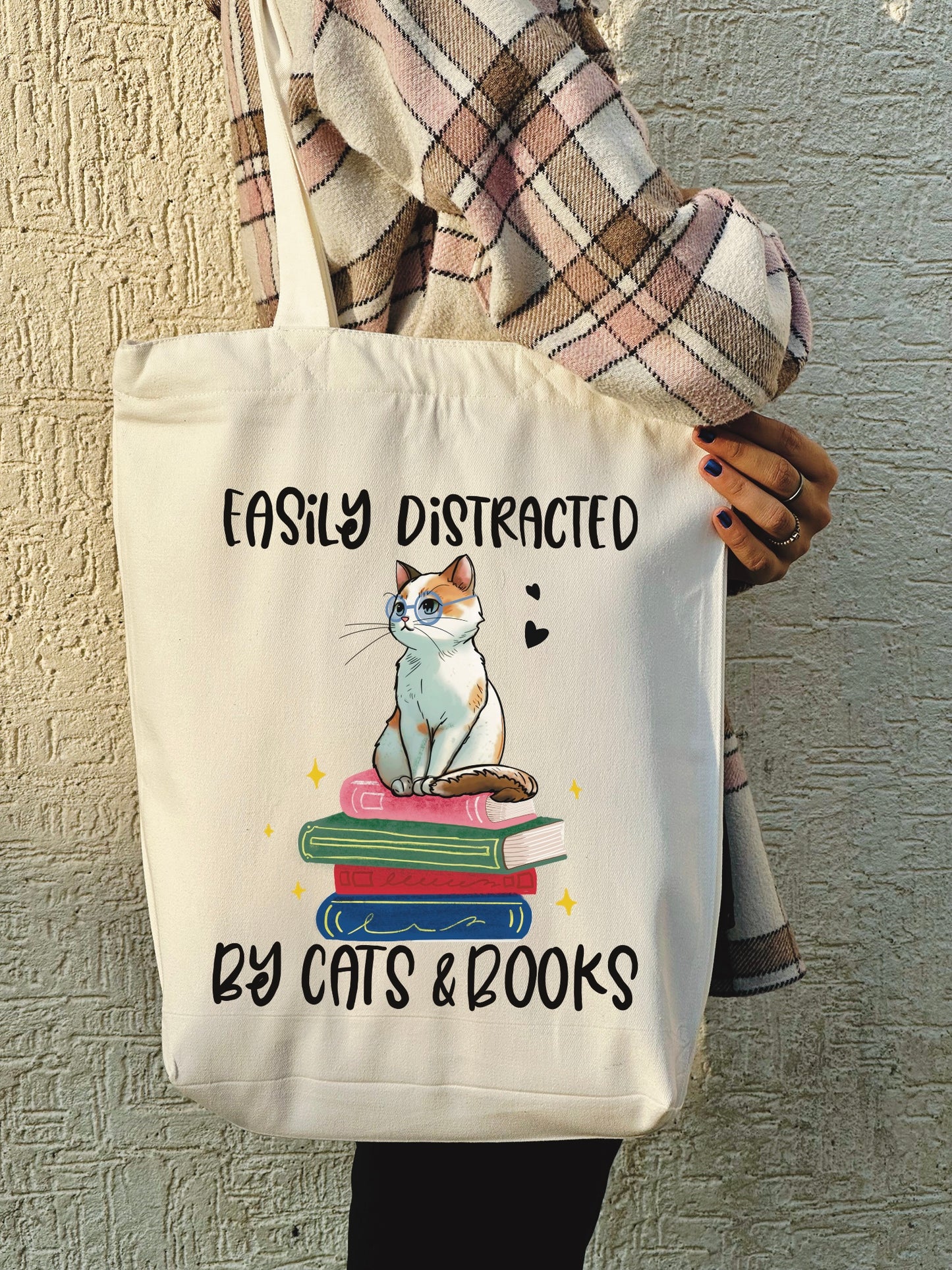 Literary Paws Tote Bag