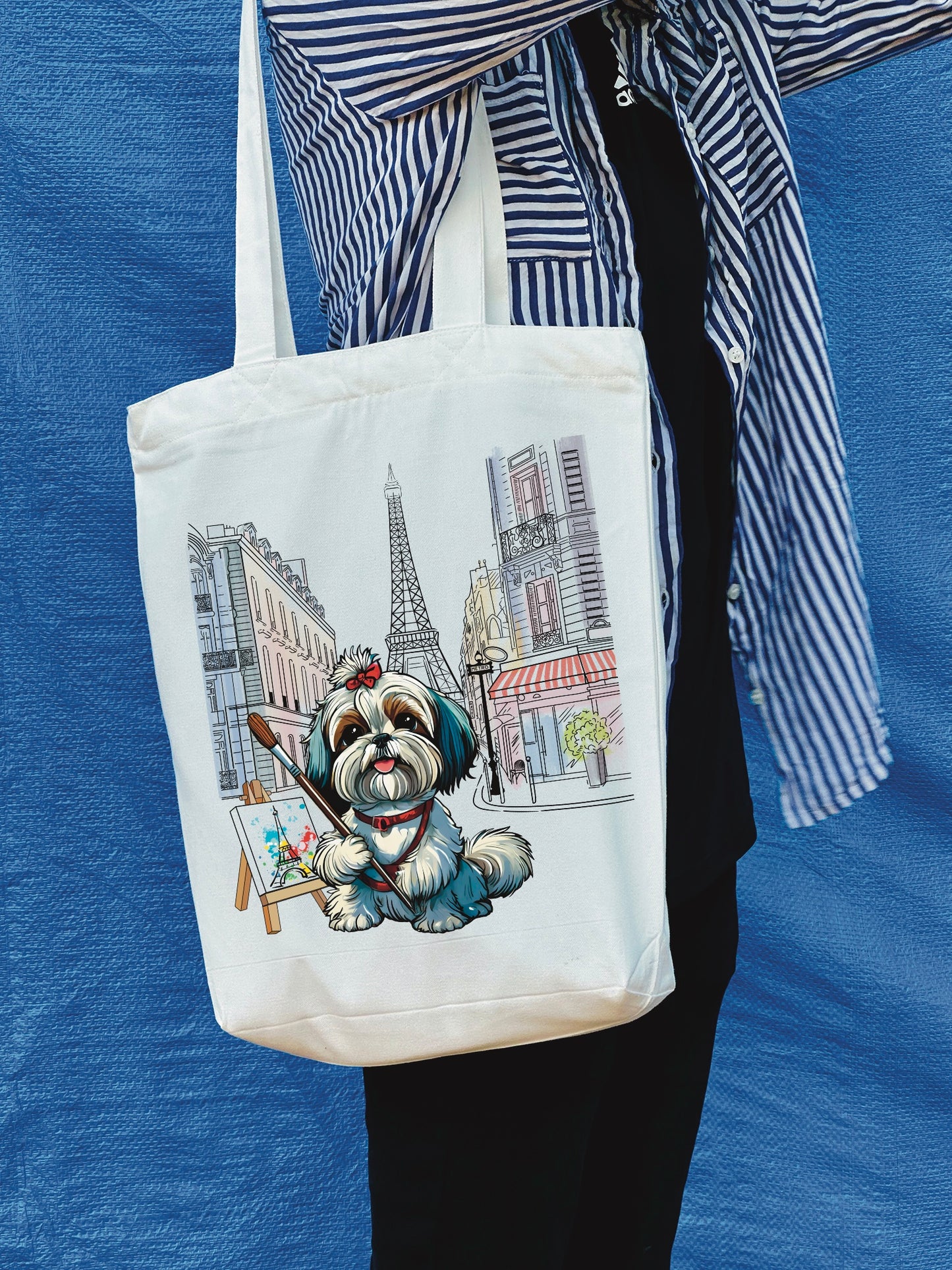 Shih-Tzu Sketcher Tote Bag