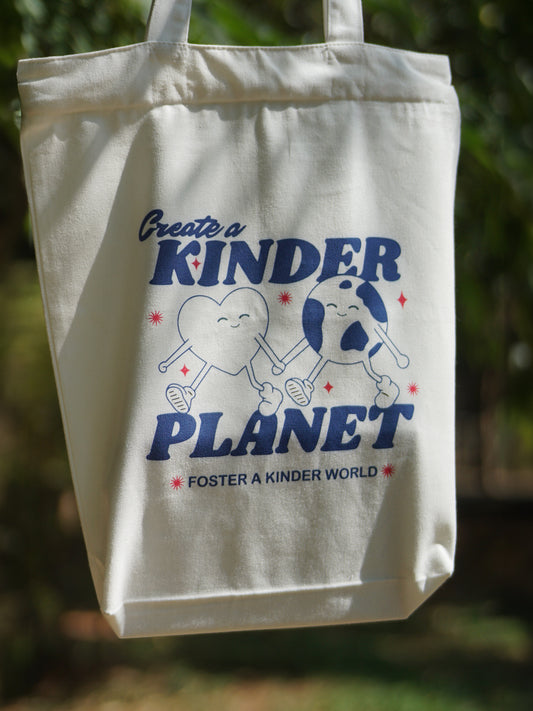 Kinder plane eco tote bag