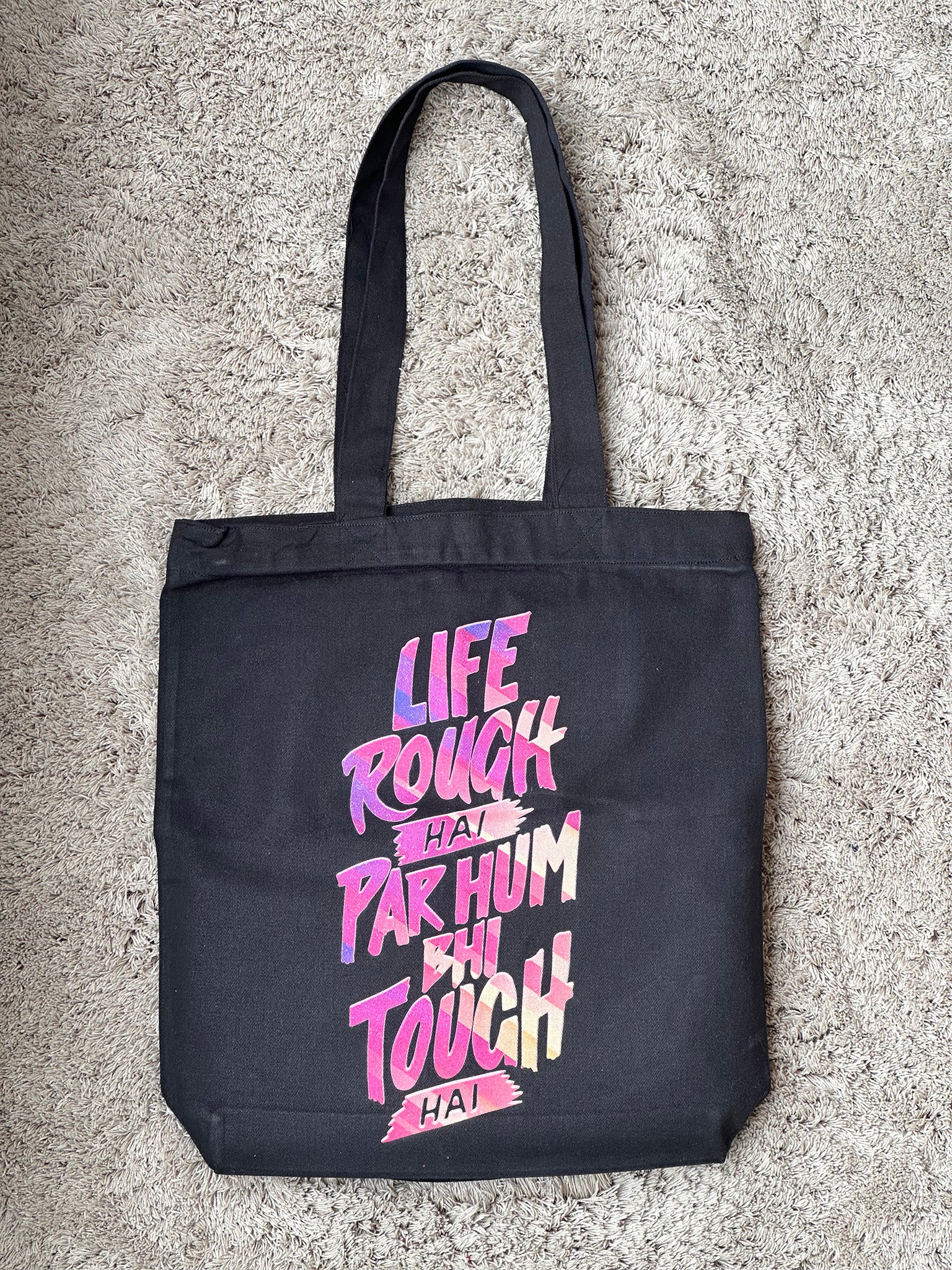 Life Quote Tote bag