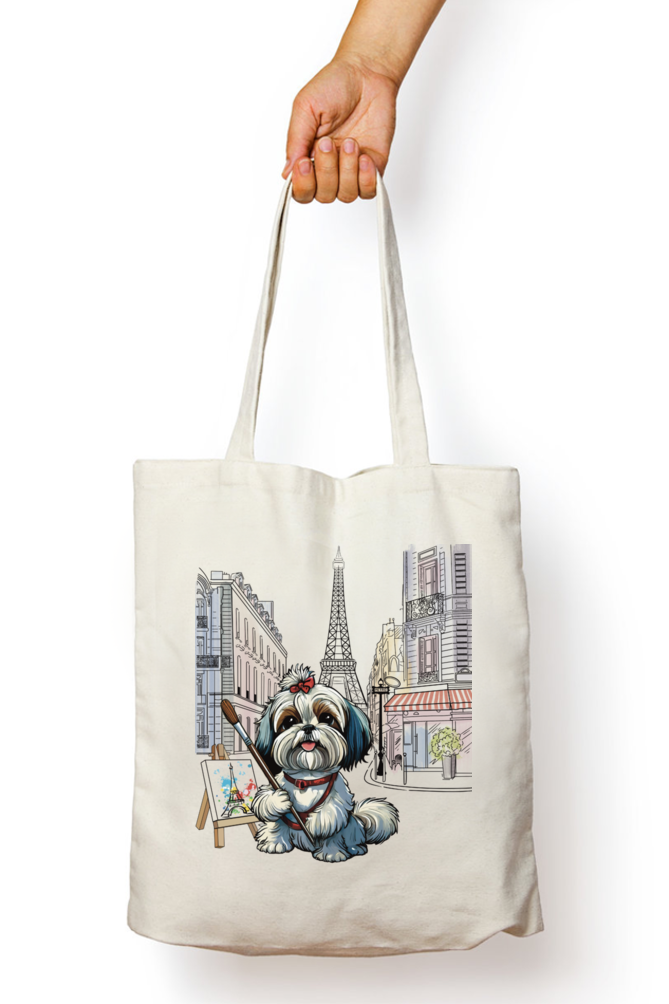 Shih-Tzu Sketcher Tote Bag